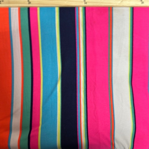 Bobbie Brooks Colorful Striped Soft Dress. Dress up or Down - Picture 6 of 6